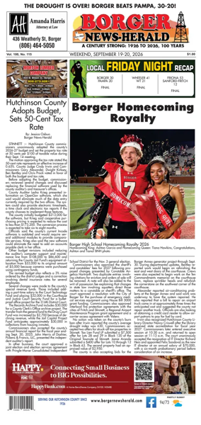 Cover of Borger News-Herald