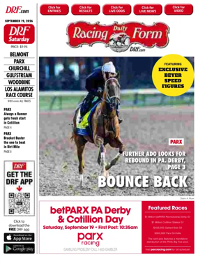 Cover of Daily Racing Form National Digital Edition