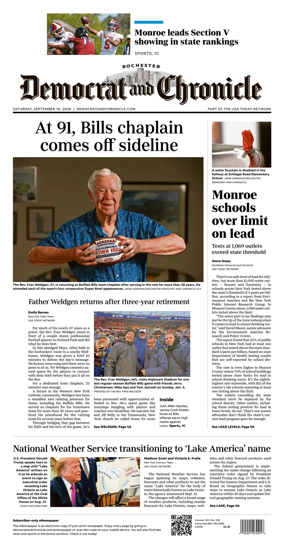 Cover of Democrat and Chronicle
