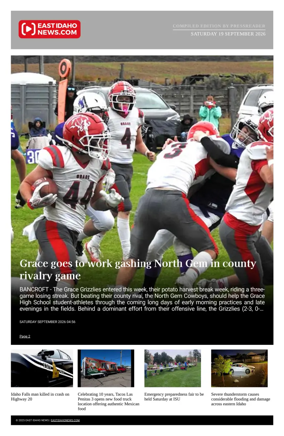Cover of East Idaho News