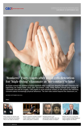 Cover of GB News UK