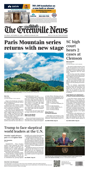 Cover of The Greenville News