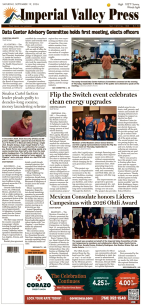 Cover of Imperial Valley Press