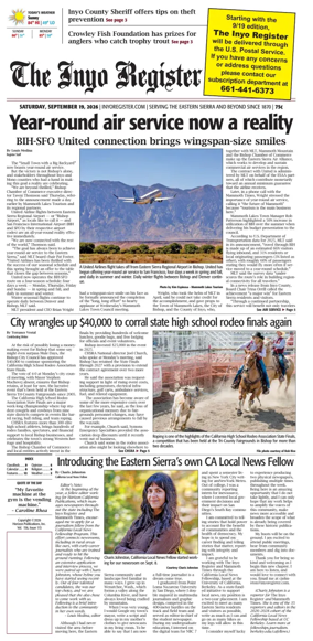 Cover of Inyo Register