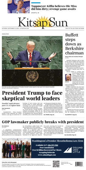 Cover of Kitsap Sun