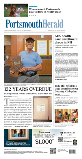 Cover of Portsmouth Herald