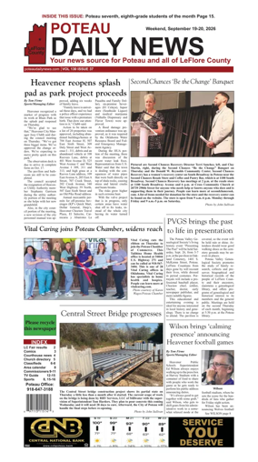Cover of Poteau Daily News