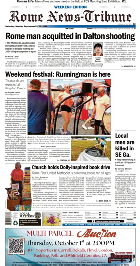 Cover of Rome News-Tribune