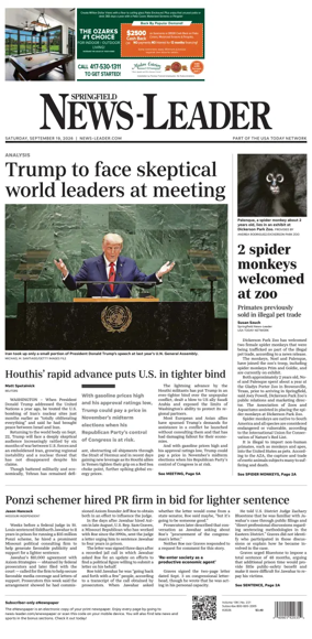 Cover of Springfield News-Leader