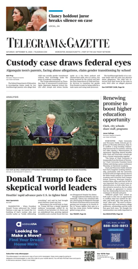 Cover of Telegram & Gazette
