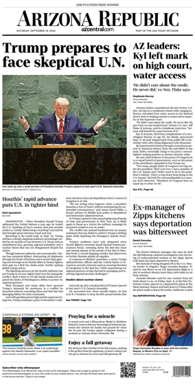 Cover of The Arizona Republic