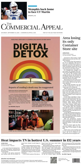 Cover of The Commercial Appeal