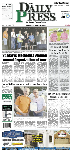 Cover of The Daily Press