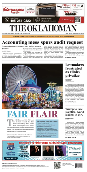 Cover of The Oklahoman