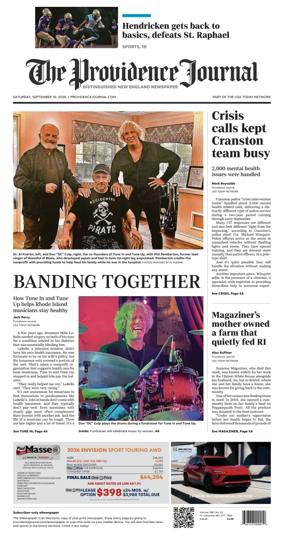 Cover of The Providence Journal
