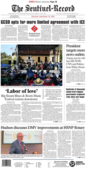 Cover of The Sentinel-Record