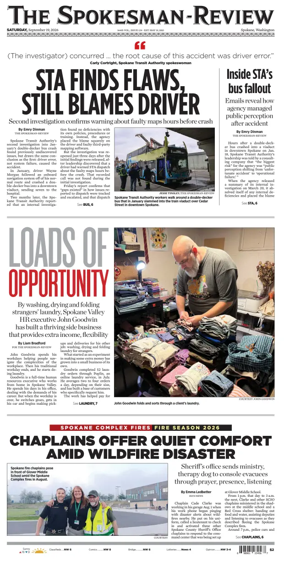 Cover of The Spokesman-Review (Spokane)