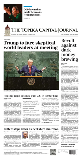 Cover of The Topeka Capital-Journal