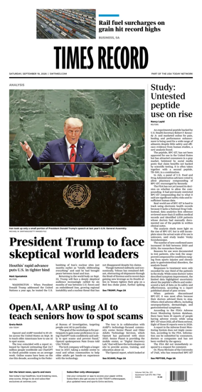Cover of Times Record (Ft. Smith Southwest)