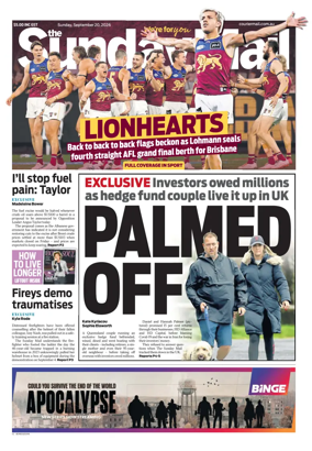 Cover of The Courier-Mail