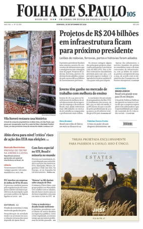 Cover of Folha de S.Paulo