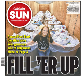 Cover of Calgary Sun
