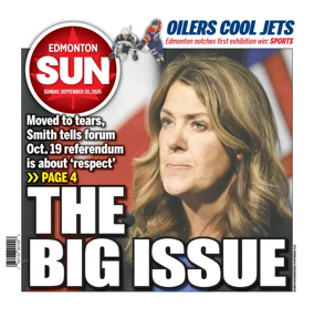 Cover of Edmonton Sun