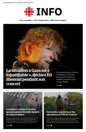 Cover of Radio-Canada Info