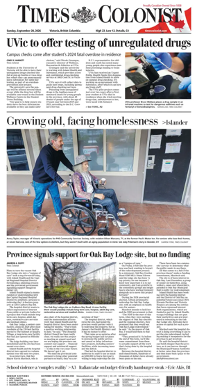 Cover of Times Colonist