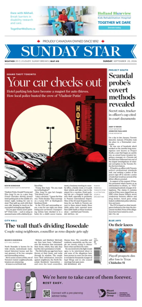 Cover of Toronto Star
