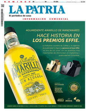 Cover of La Patria (Colombia)
