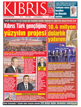 Cover of Kibris Gazetesi