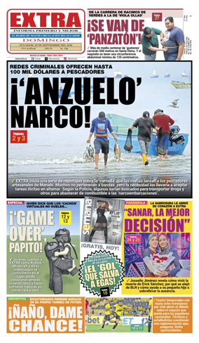 Cover of Diario Extra