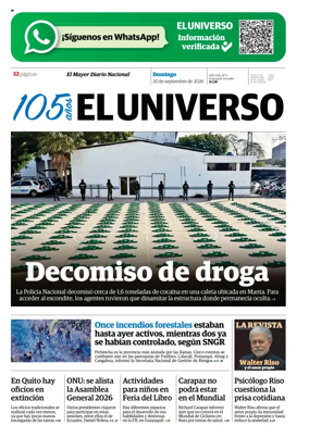 Cover of El Universo