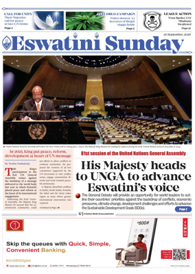 Cover of Eswatini Sunday