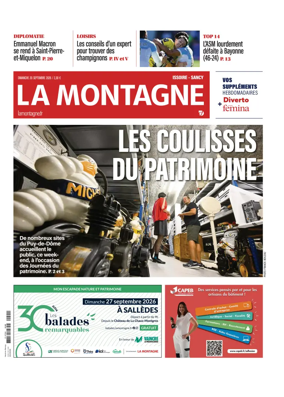 Cover of La Montagne (Issoire-Sancy)