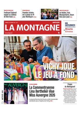 Cover of La Montagne (Montlucon)