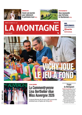 Cover of La Montagne (Moulins)