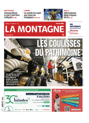 Cover of La Montagne (Thiers-Ambert)