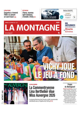 Cover of La Montagne (Vichy)