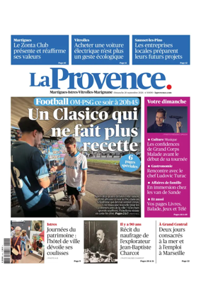 Cover of La Provence Martigues-Istres-Vitrolles-Marignane