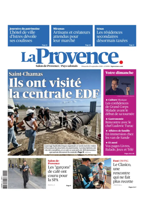 Cover of La Provence Salon-de-Provence / Pays salonais