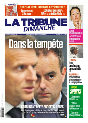 Cover of La Tribune Dimanche (France)
