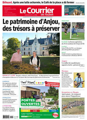 Cover of Le Courrier de l’Ouest (Cholet)