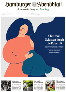 Cover of Hamburger Abendblatt am Sonntag
