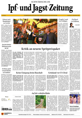 Cover of Ipf- und Jagst-Zeitung