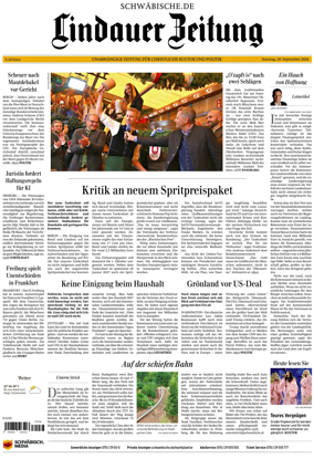 Cover of Lindauer Zeitung