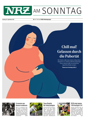 Cover of Neue Rhein Zeitung (NRZ am Sonntag)