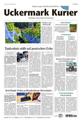 Cover of Prenzlauer Zeitung