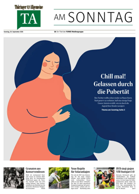 Cover of Thuringer Allgemeine (TA am Sonntag)